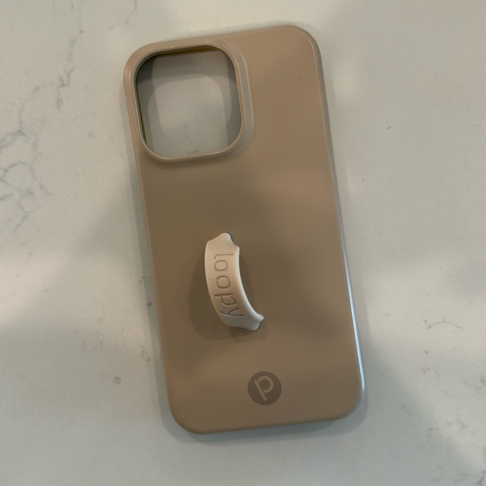 iPhone 13 Pro Sandstone Loopy Case